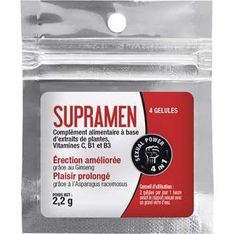 Labophyto Supramen Capsules Stimulantes 4uts