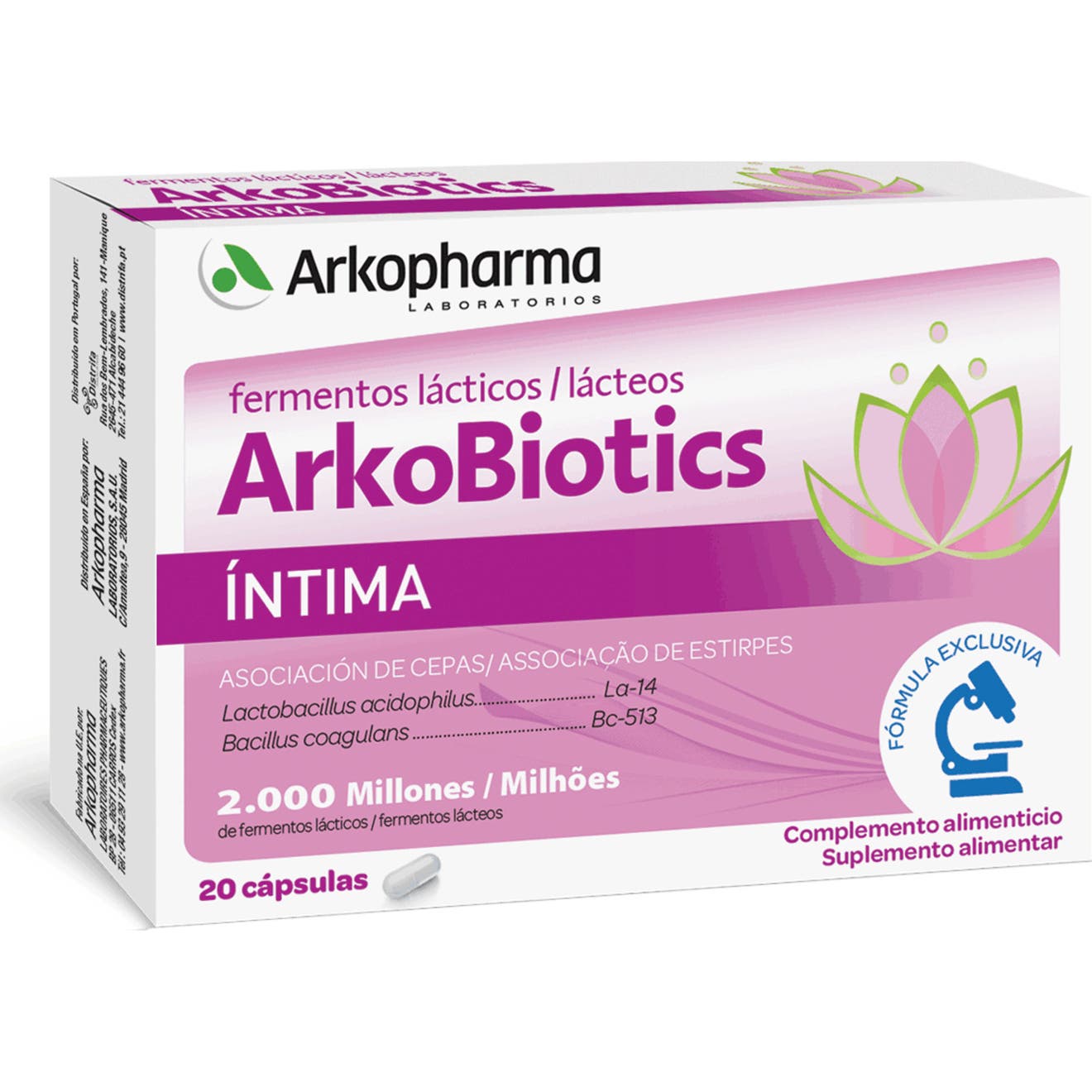 ArkoBiotics Intima Flore Vaginale 20 gélules
