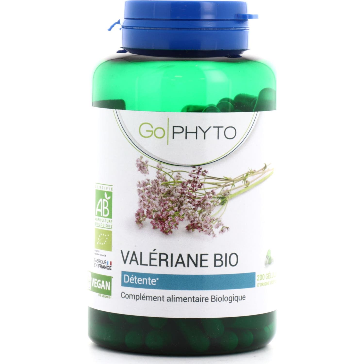Go Phyto Valériane Bio 200 Gélules