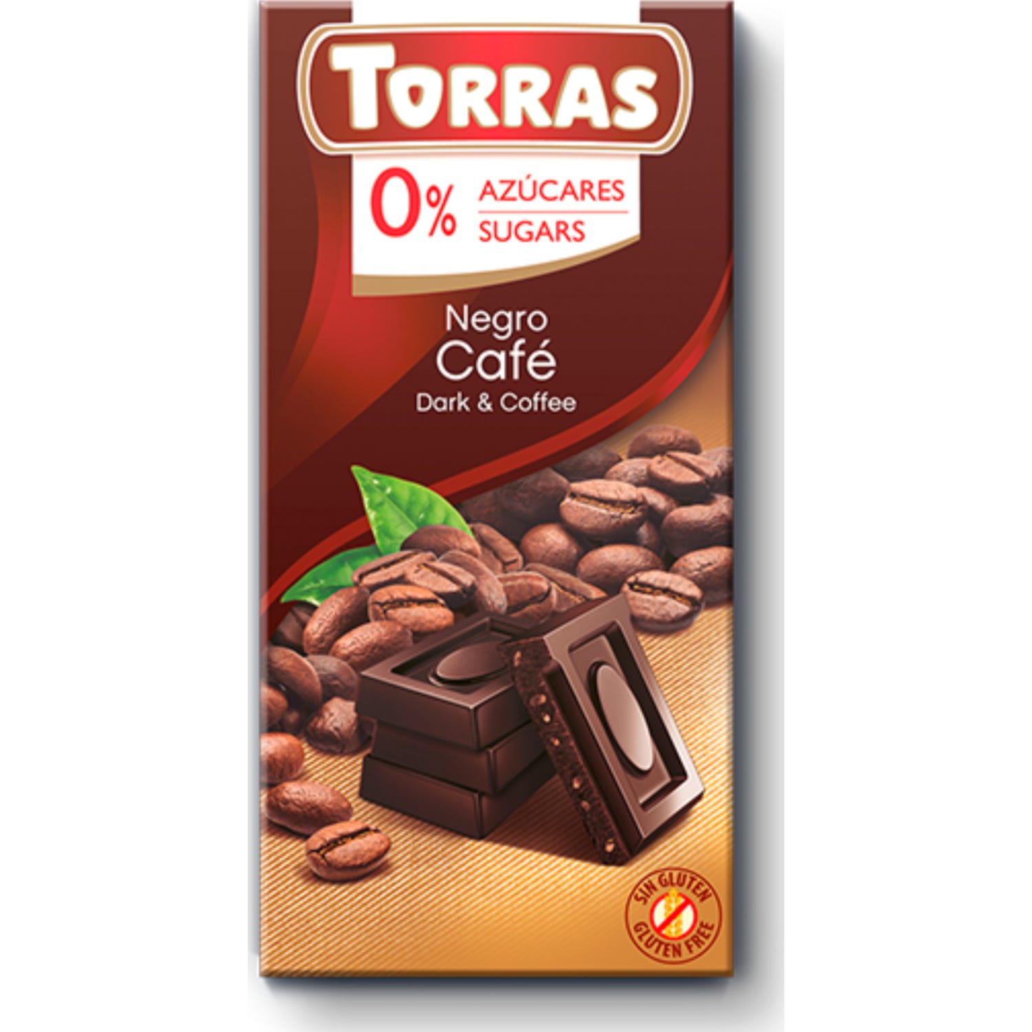 Torras Choco Café noir S/G S/A 75g