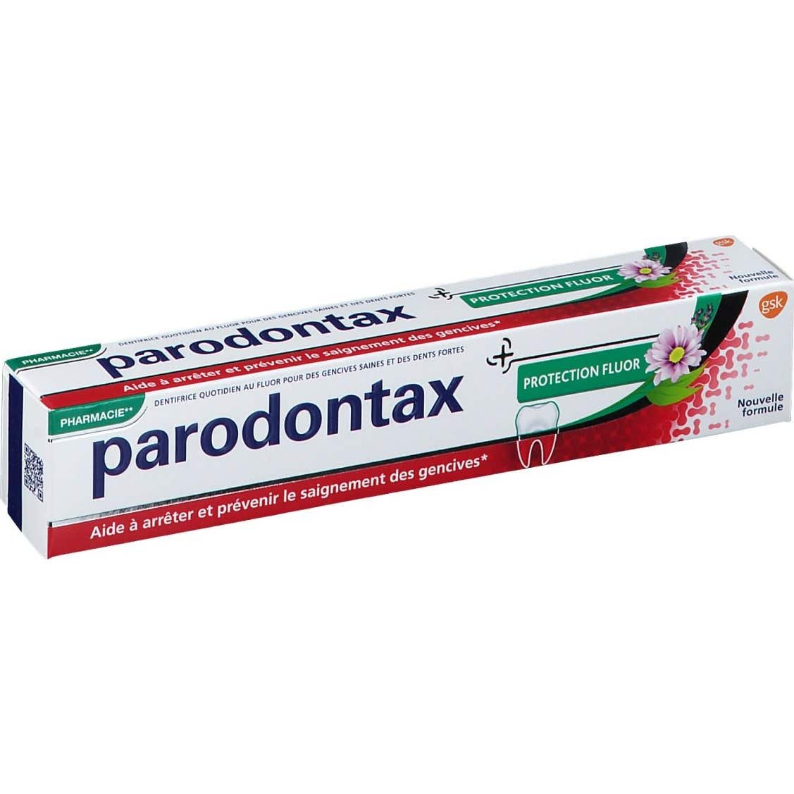Parodontax Vert Dentifrice Gel Fluor 75 Ml