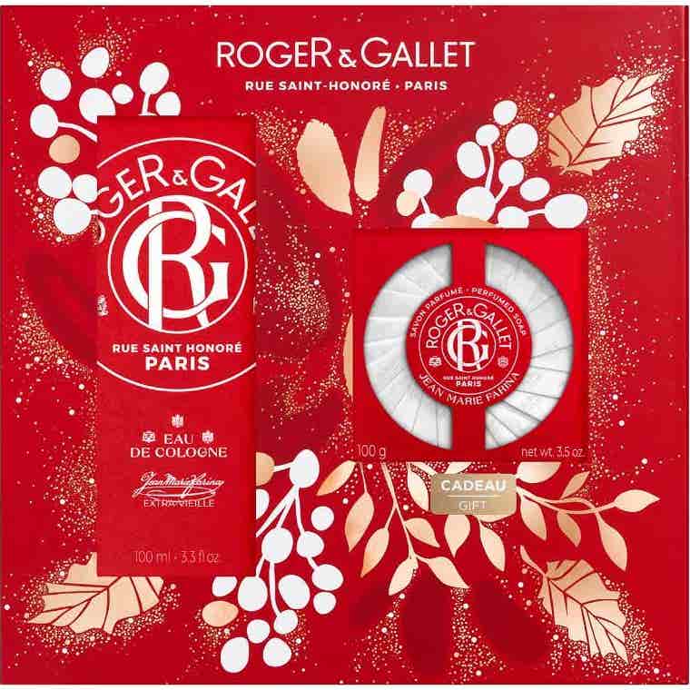 Roger & Gallet Set Jean Marie Farina Eau Cologne + Savon