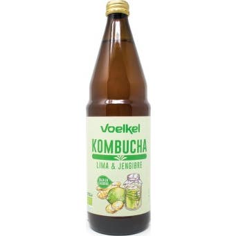Voelkel Kombucha Lime &amp Ginger Bio 330ml
