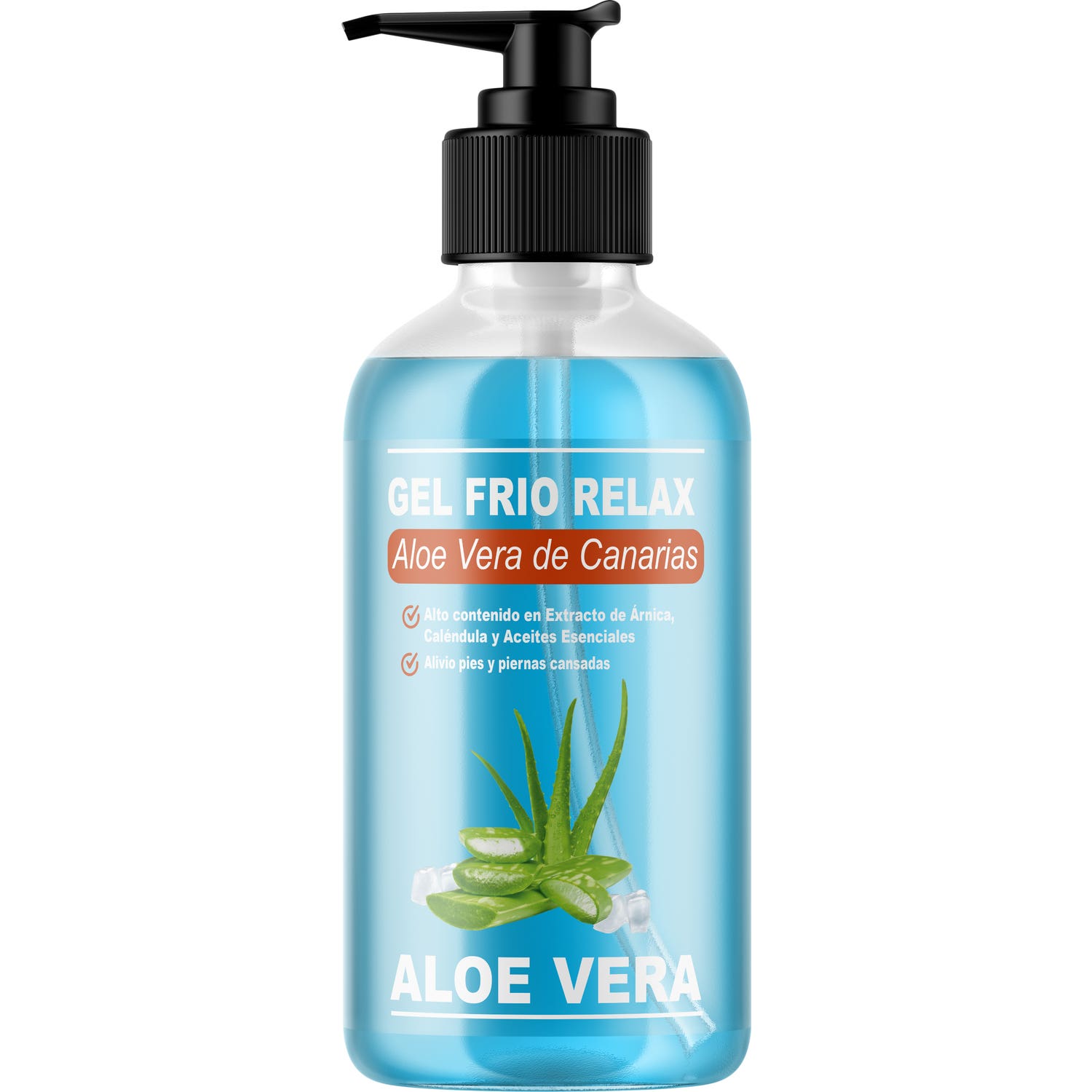 QKnatur Gel Froid Relax Aloe Vera des Canaries Bio 250ml