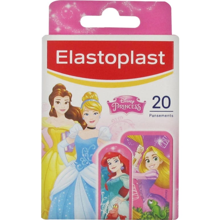 ELASTOPLAST Pansements assortis PRINCESSE Boite de 20