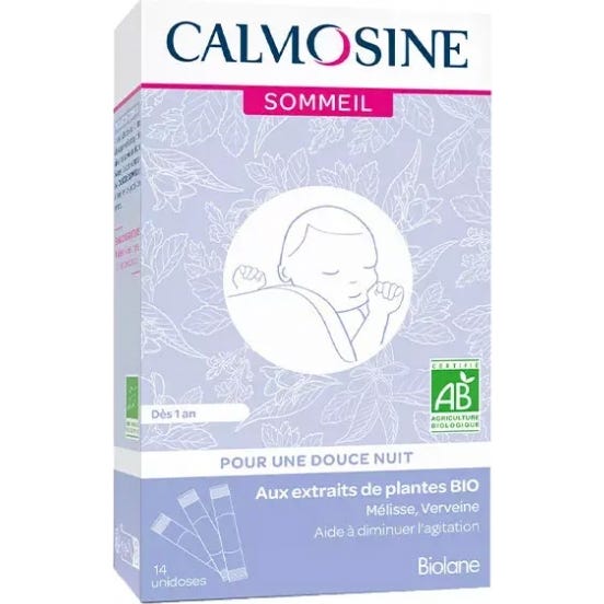 Calmosine Sommeil Bio 14x10ml