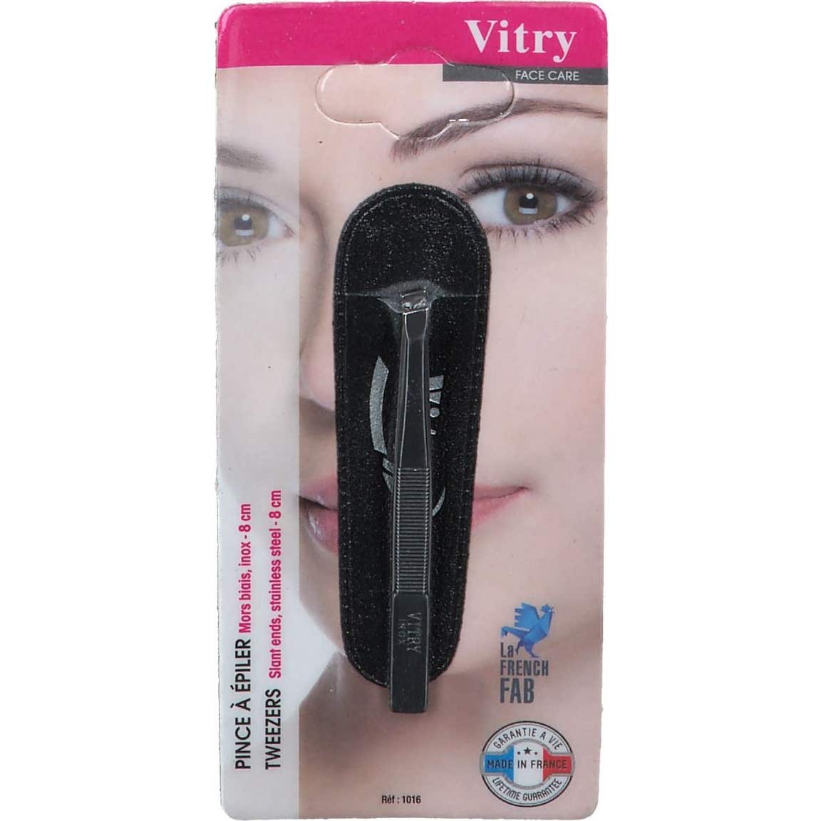 Vitry Pince à Epiler Mors Biais Inox 1 Pièce