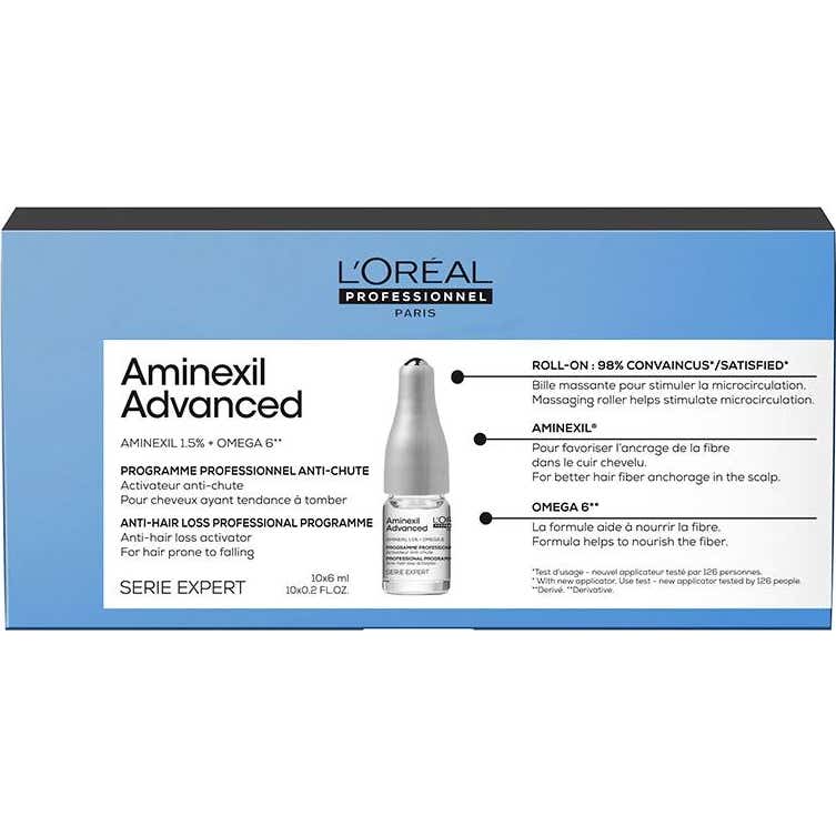 L'Oréal Aminexil Advanced Ampolas 10x6ml