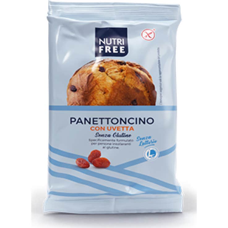 Nutrifree Petit Panettone avec Raisin Sec Sans Gluten 100g