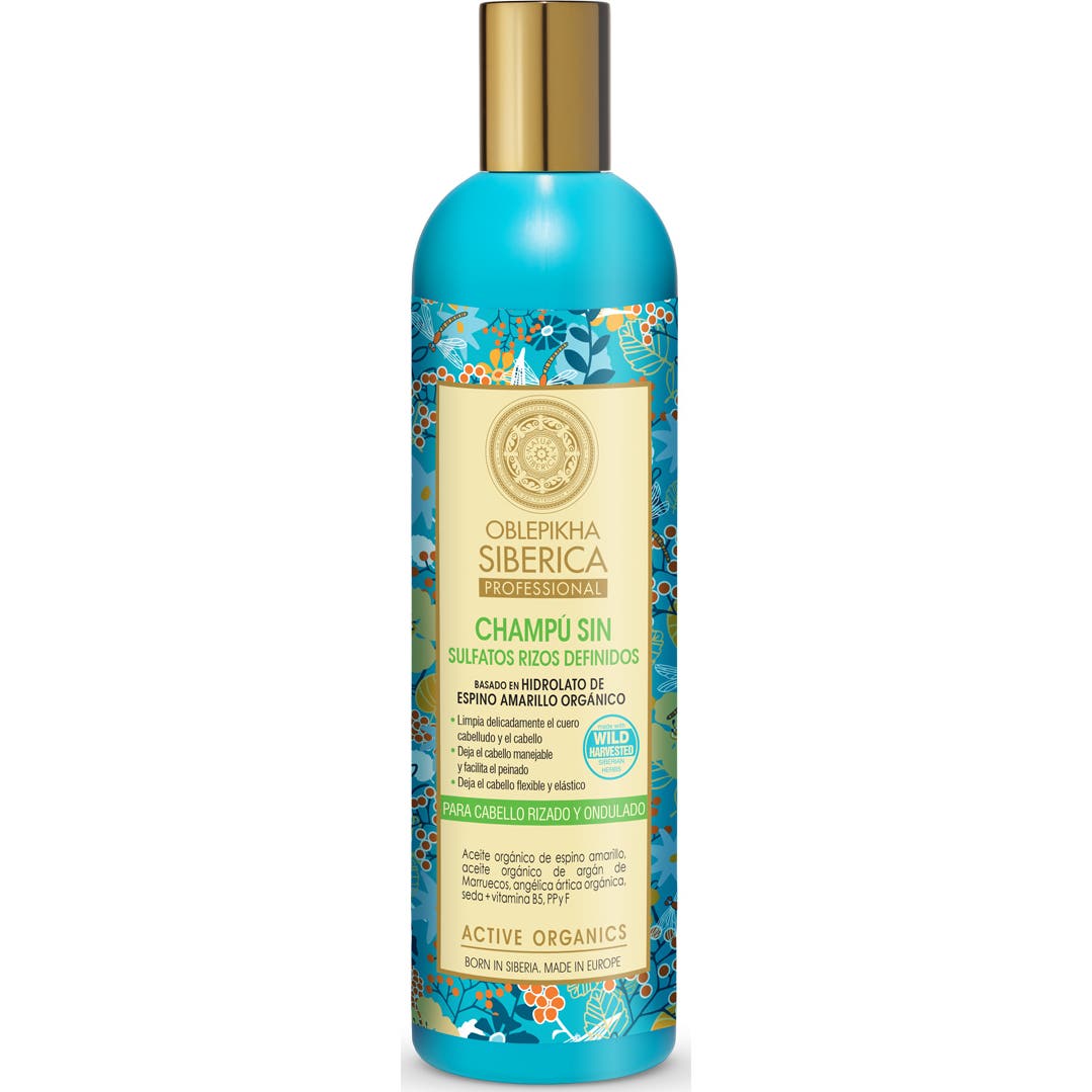 Natura Siberica Shampooing Sans Sulfate Boucles 400ml
