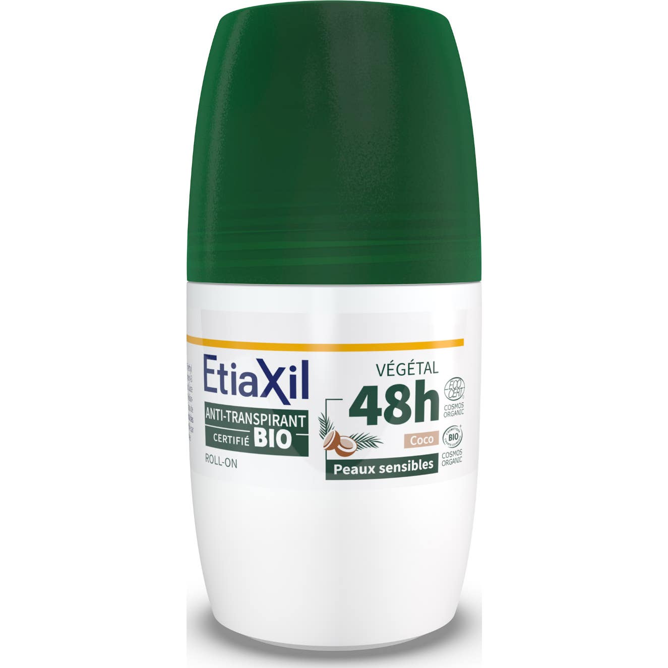 Etiaxil Déodorant Anti-Transpirant Coco 48h Roll-On 50ml