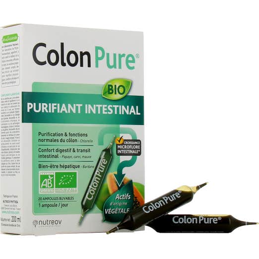 Nutreov Colon Pure Purifiant Intestinal Bio 20x10ml