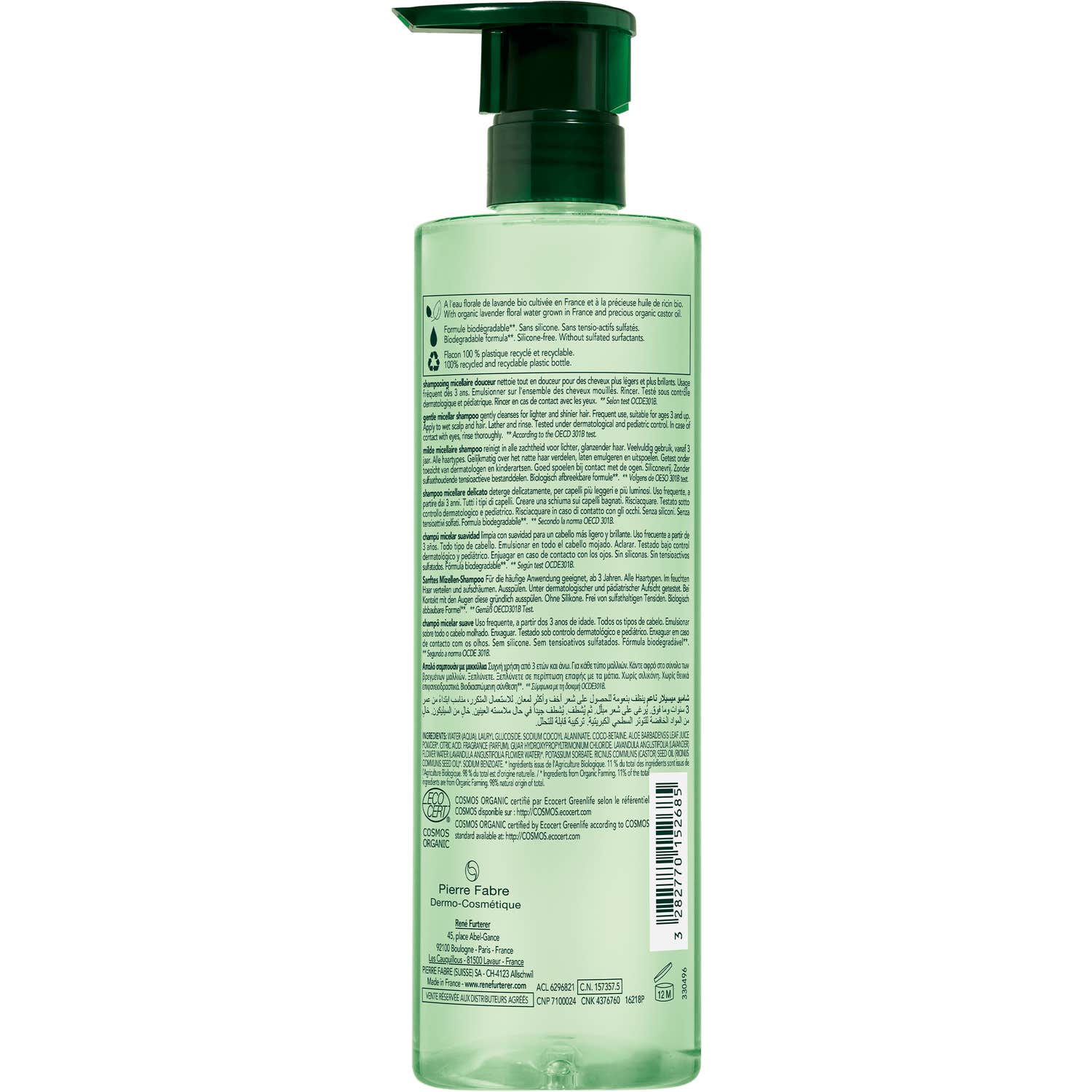 René Furterer Naturia Shampooing Micellaire Douceur 400ml