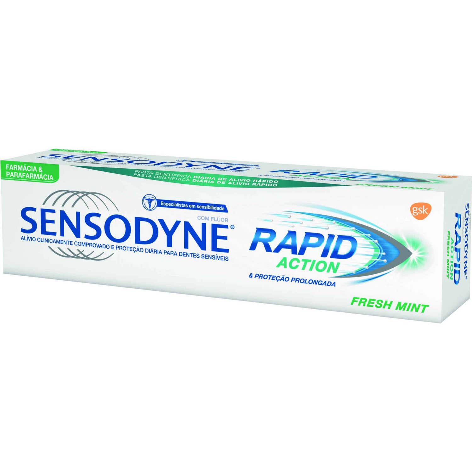 Sensodyne Rapid Rapid Dentifrice à la menthe fraîche 75ml