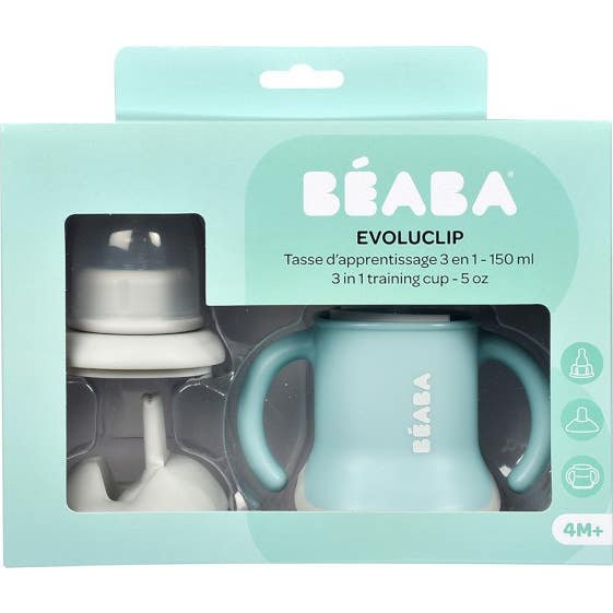 Béaba Evoluclip Tasse D'Apprentissage 3en1 +4m 150ml