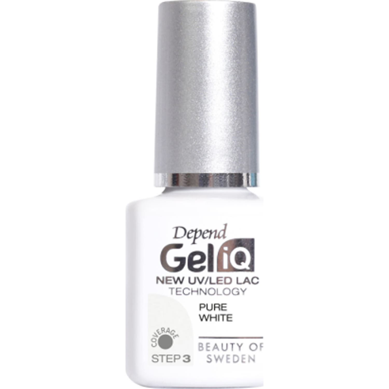 Depend Gel iQ Esmalte de Uñas Step 3 Pure White 5ml