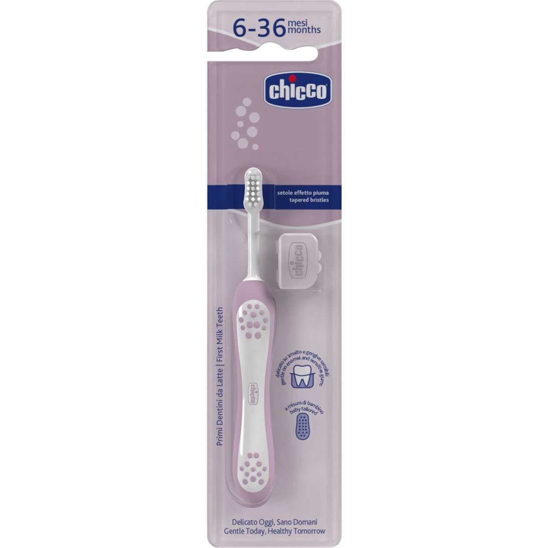 Chicco Brosse Dents Premières Dents 6-36M Lilas 1ut