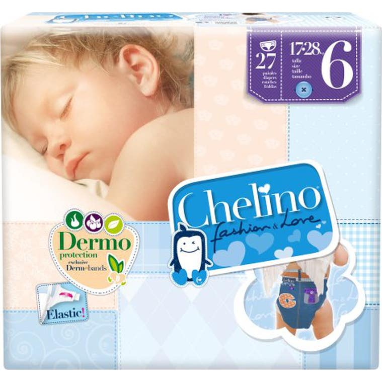 Chelino Pañal Junior 17-28kg T6 27uts