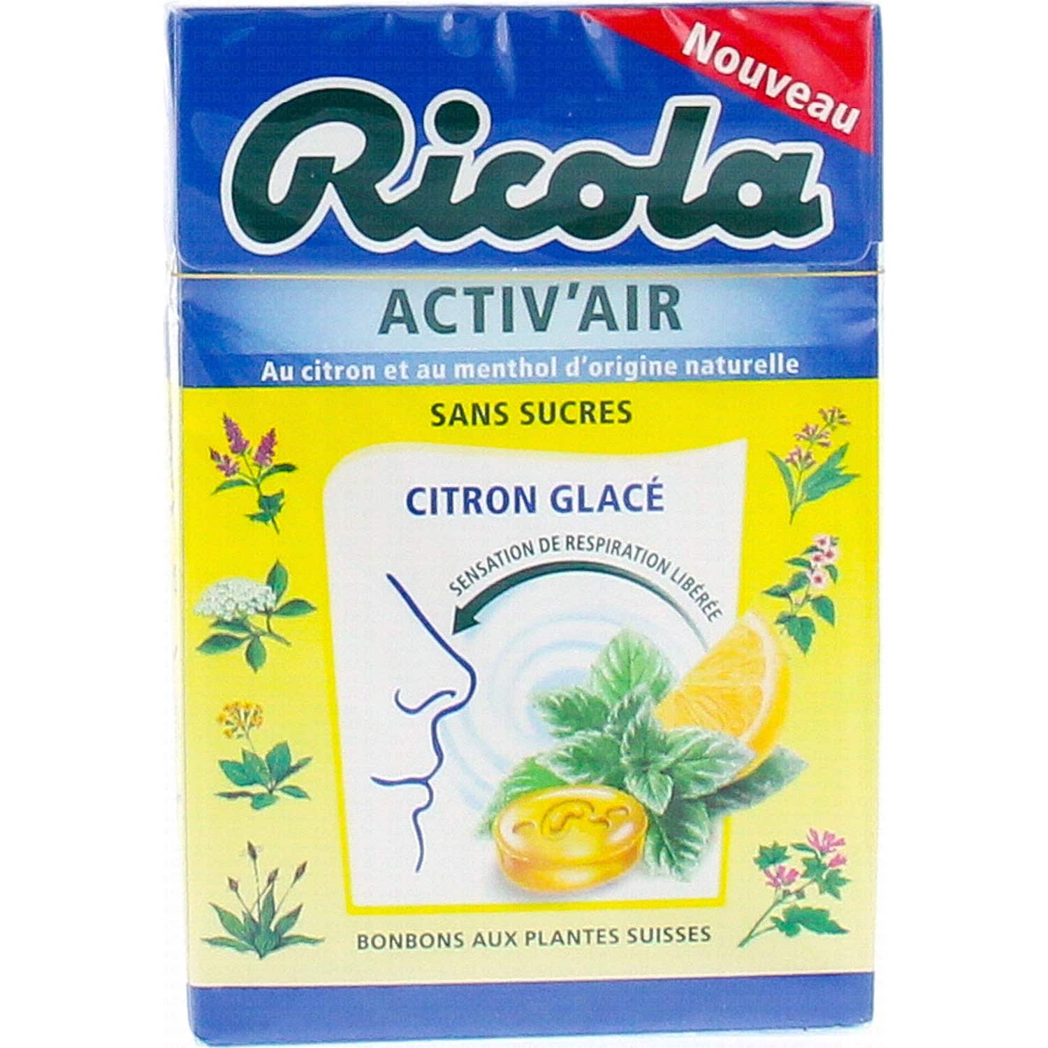 Ricola Activ'Air Citron Glacé 50g