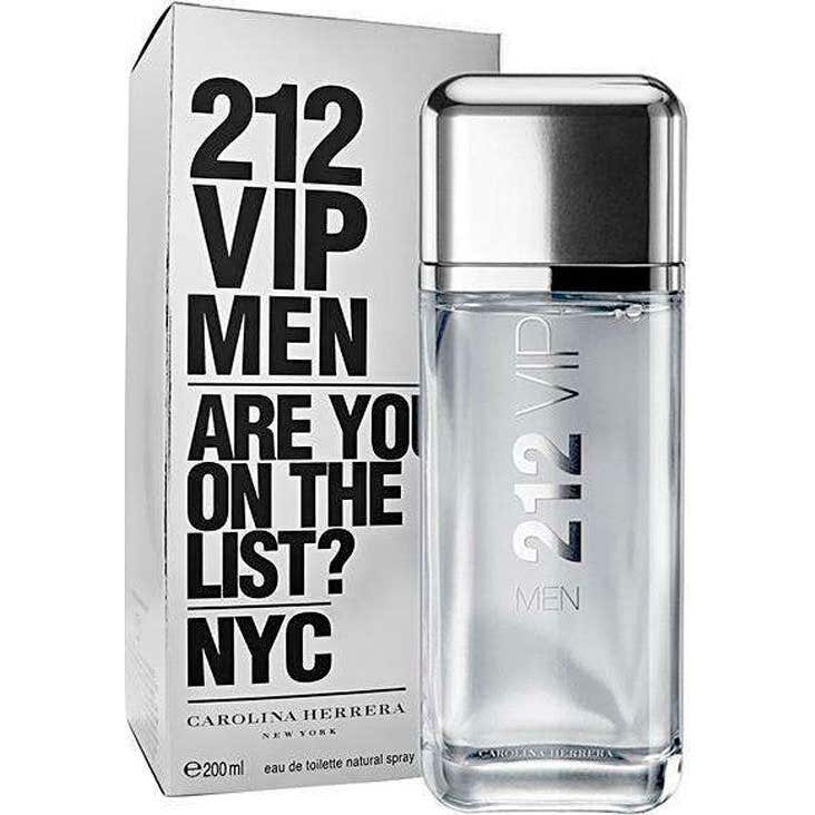 Carolina Herrera 212 Vip Men Eau De Toilette 200ml Vaporisateur