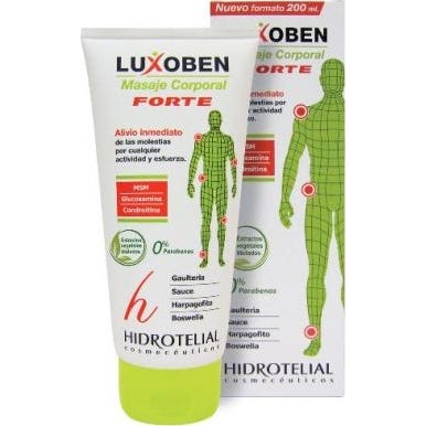 Hydrotelial Luxoben Forte massage du corps 150ml