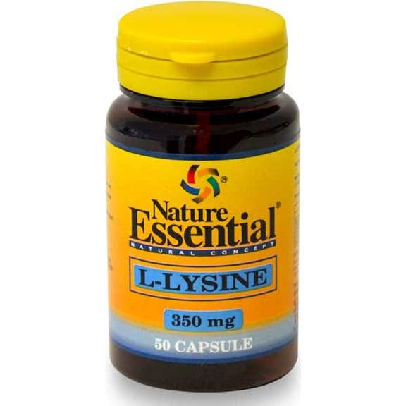 Nature L-lysine 350 Mg 50 Capsules