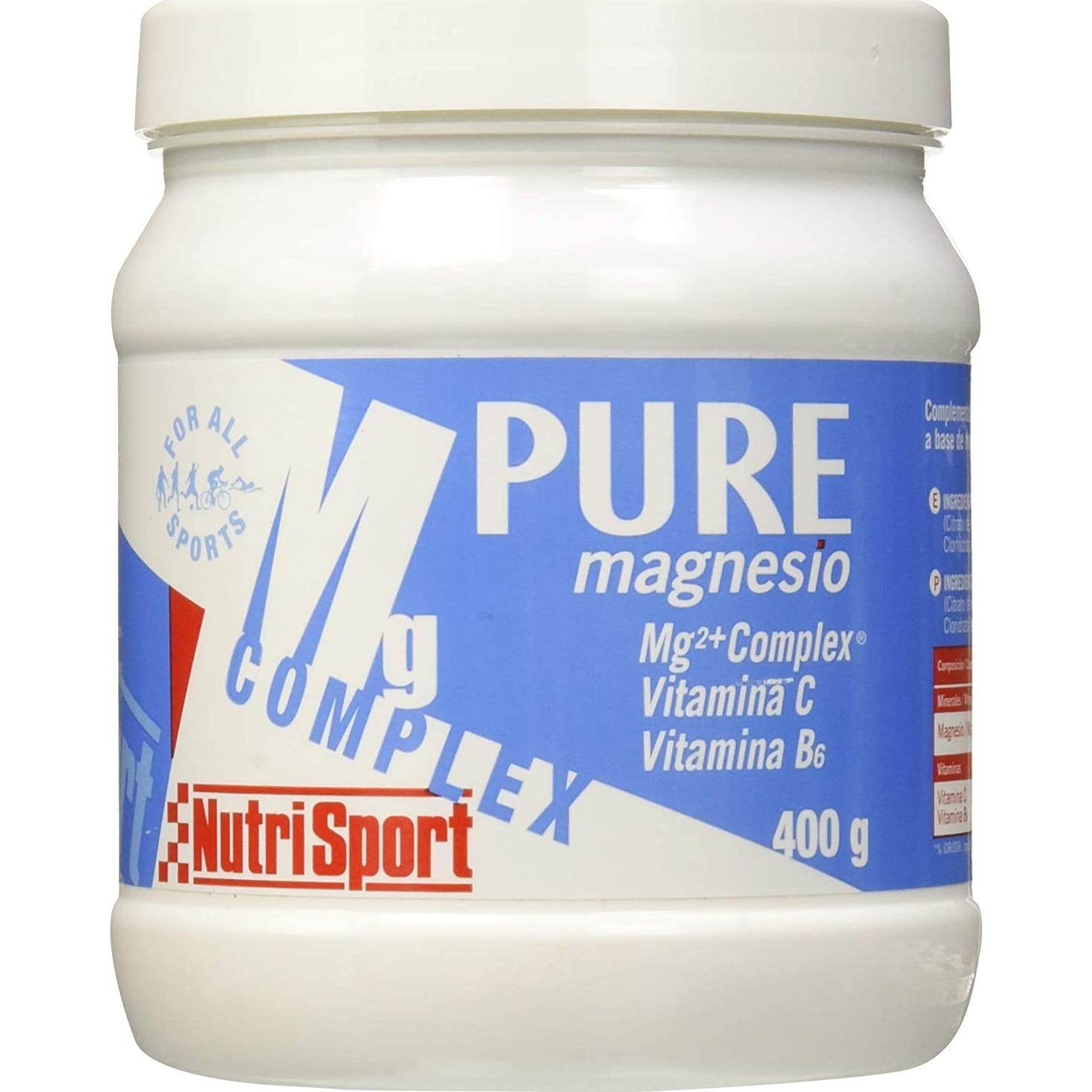 Nutrisport Magnésium pur 400g