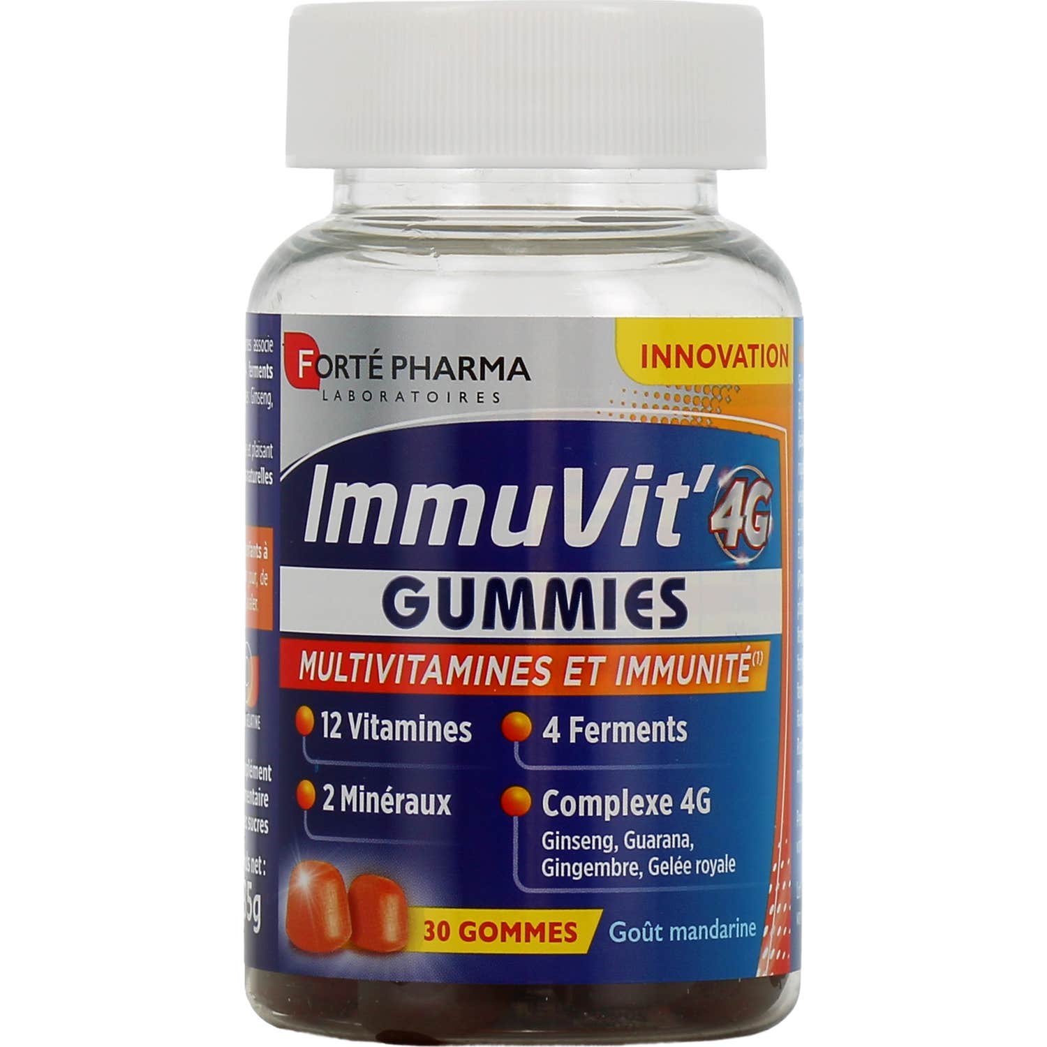 Forté Pharma ImmuVit' 4G Multivitamines et Immunité Gummies 30uds