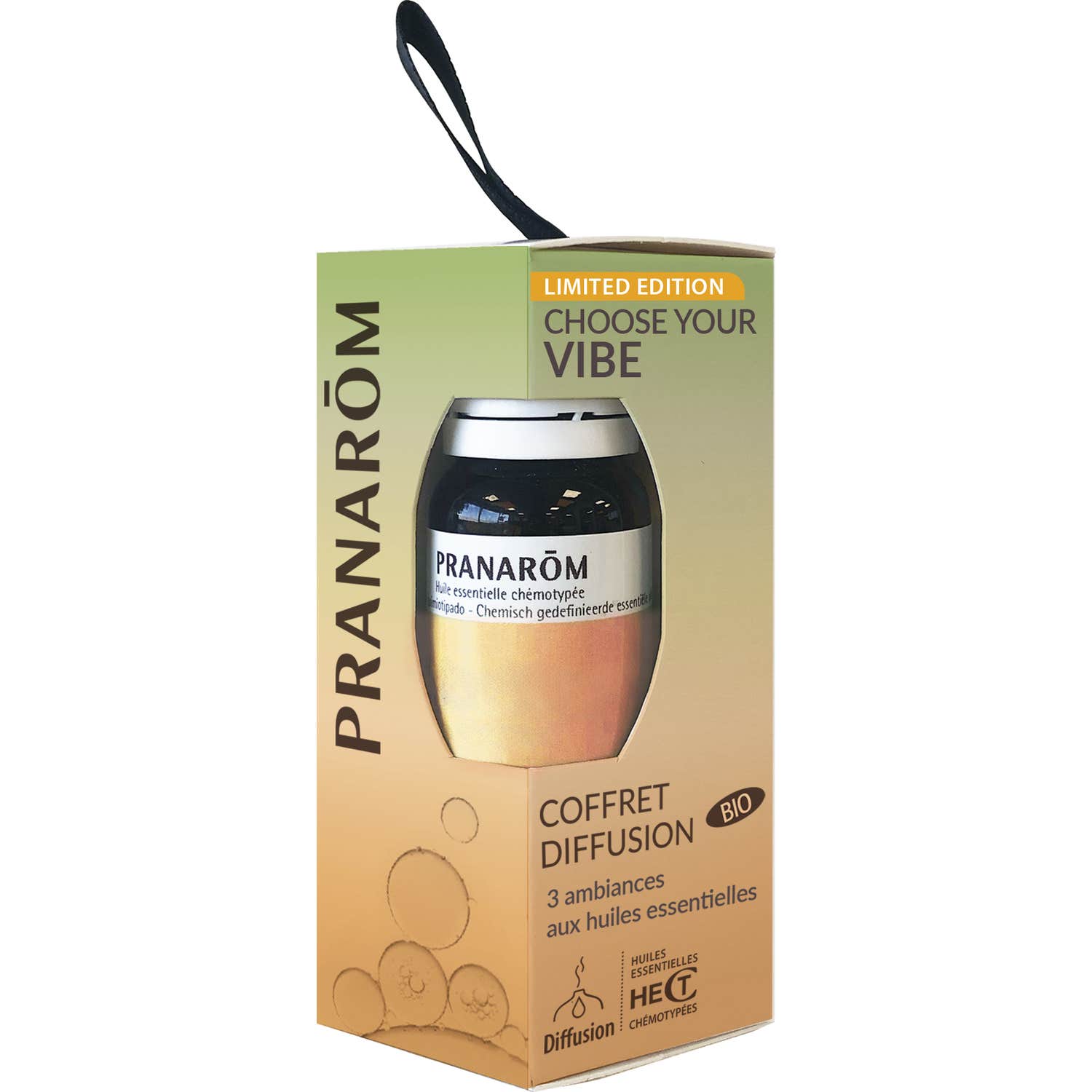 Pranarom Coffret Diffusion Choose Your Vibe 3 Synergies Bio 3x5ml