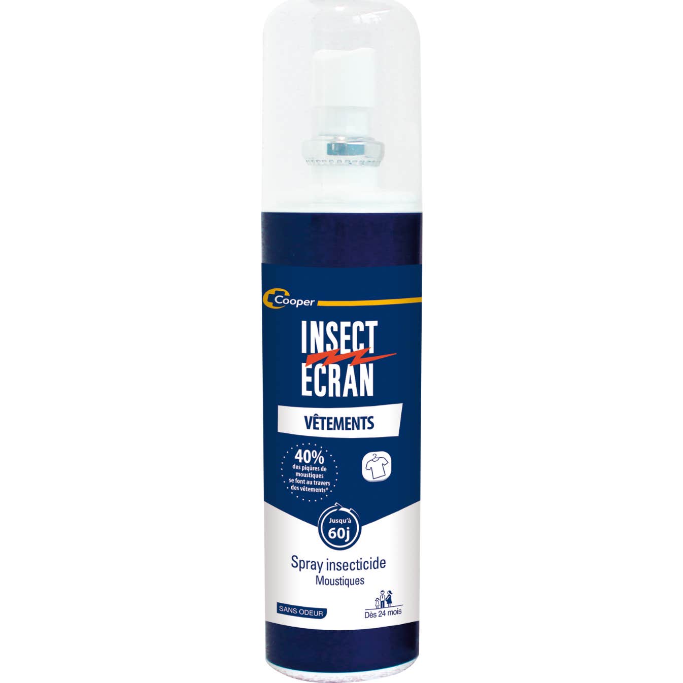 Insect Écran Vêtements Spray Insecticide Moustiques 100ml