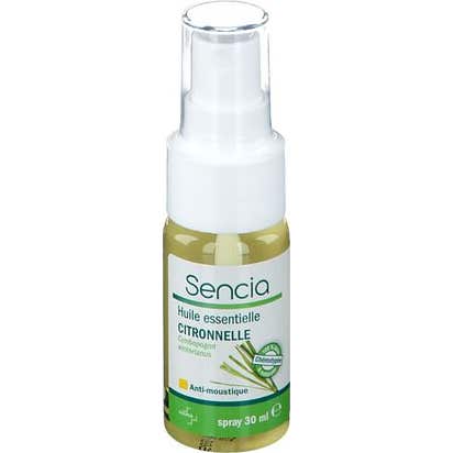 Cooper Sencia Huile Essentielle Citronnelle Spray 30ml