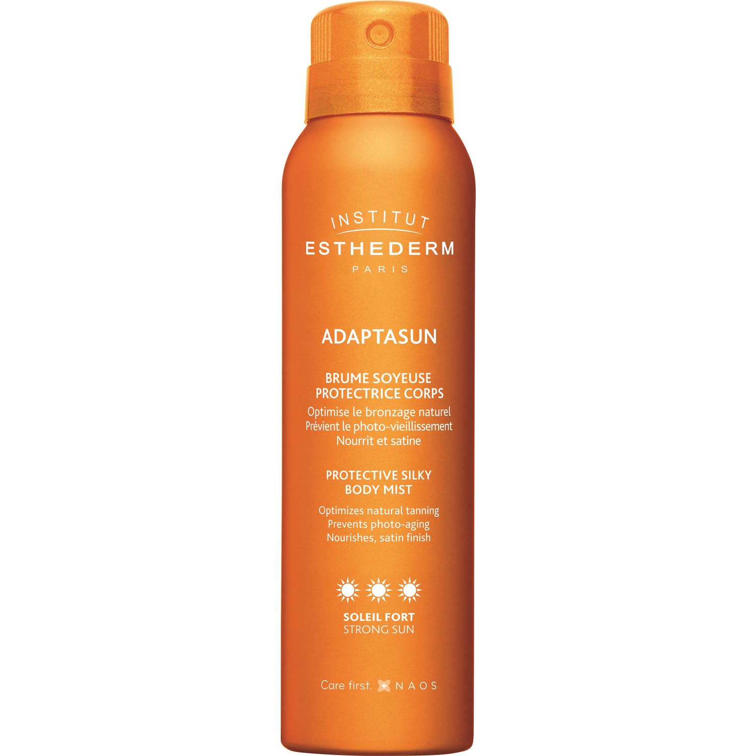 Institut Esthederm Adaptasun Brume Soyeuse Protectrice Corps Soleil Fort Spray 150ml