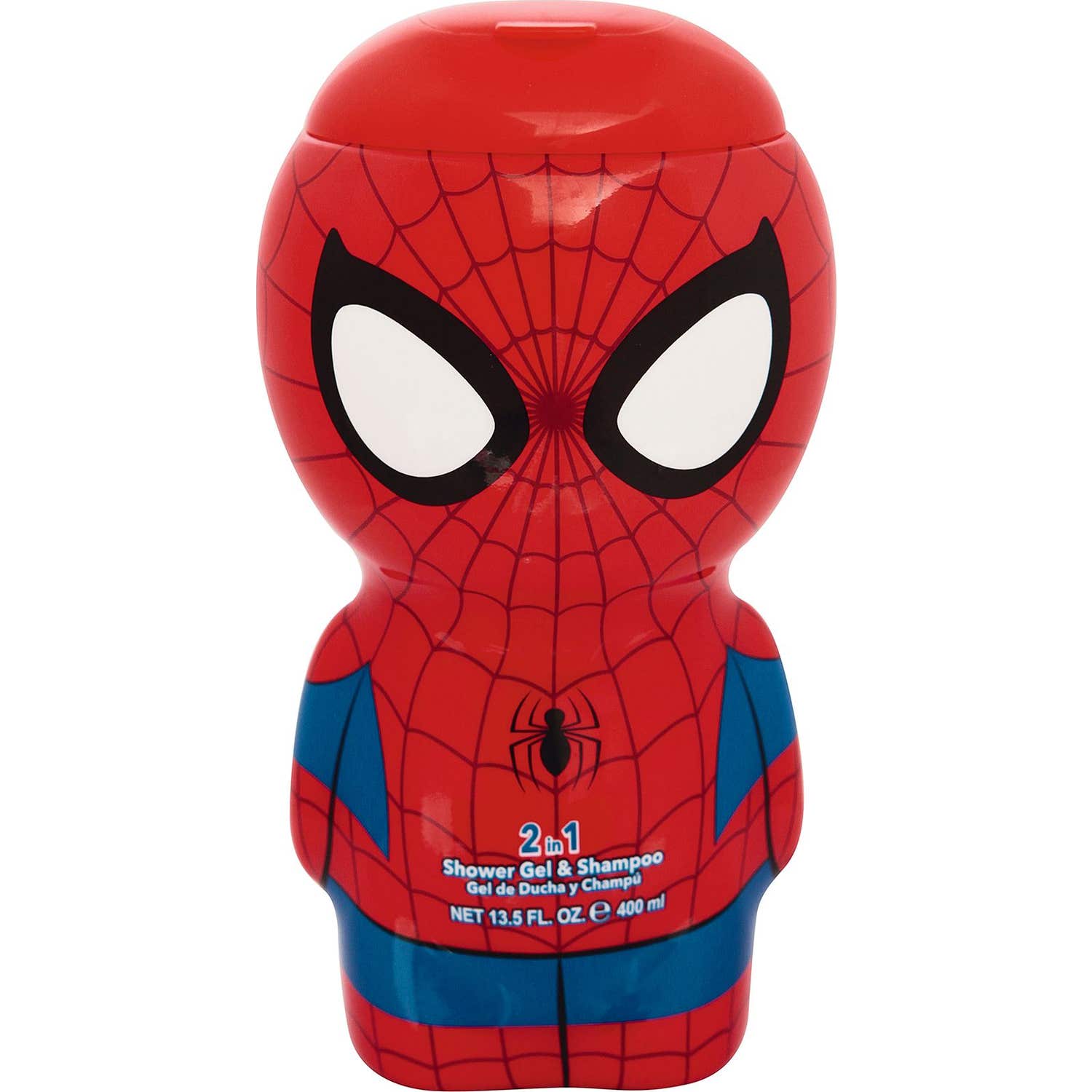 Marvel Spiderman Gel Douche Corps Cheveux 2D Enfants 400ml