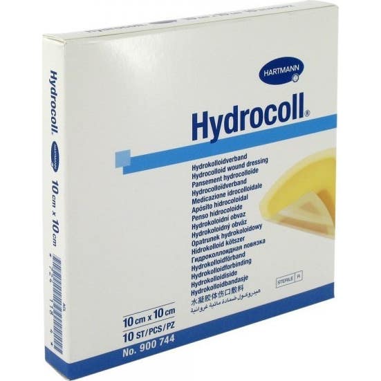 Hydrocoll Pans Ster 10X10 10 T
