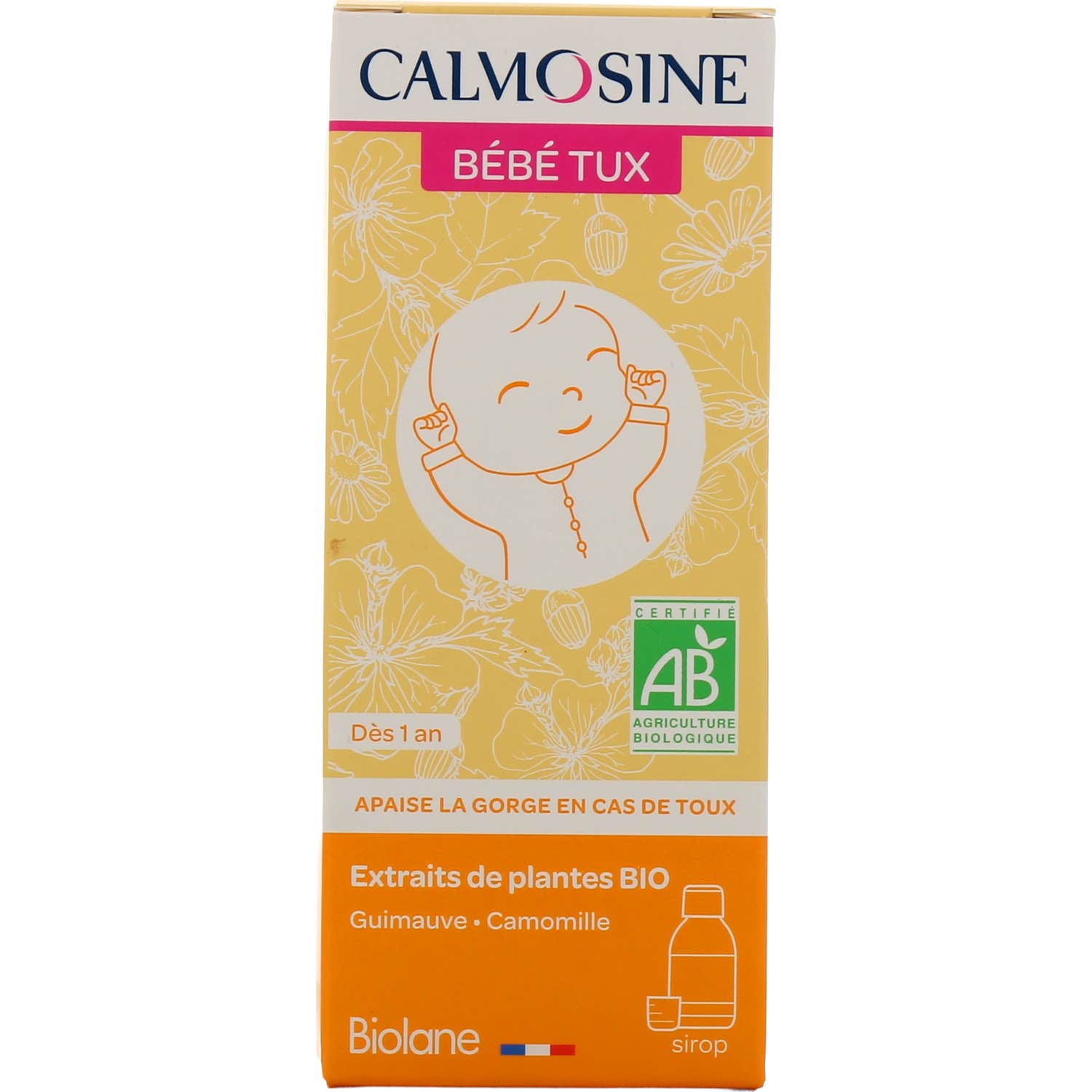 Calmosine Bébé Tux Sirop Bio 100ml