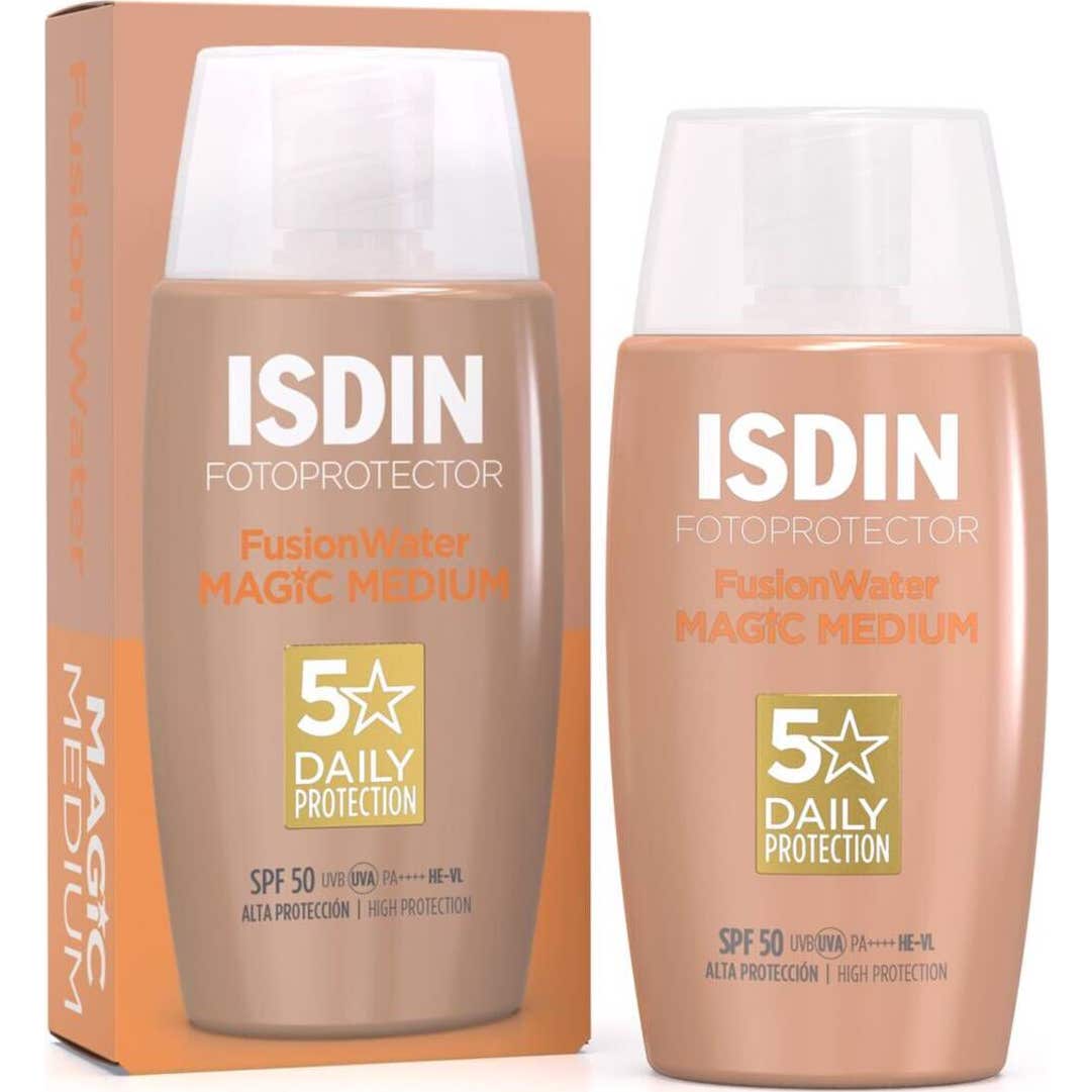 ISDIN Fotoprotector Fusion Water Magic Medium SPF50 50ml