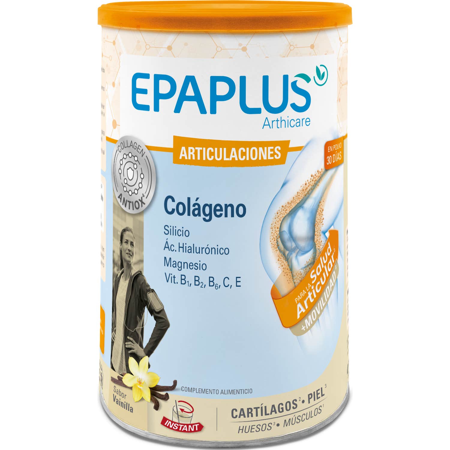 Epaplus Arthicare Collagène Silice Vanille Poudre 30 Jours