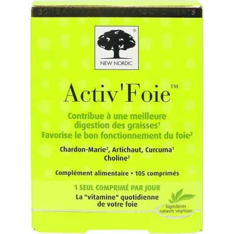 New Nordic Activ'Foie 105 comprimés