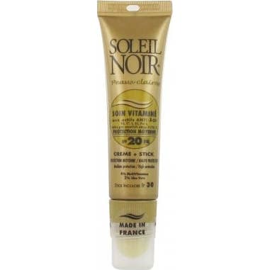 Noir Soleil Soin Vitaminé Crème Spf20 + Stick Spf30 2 G 20Ml