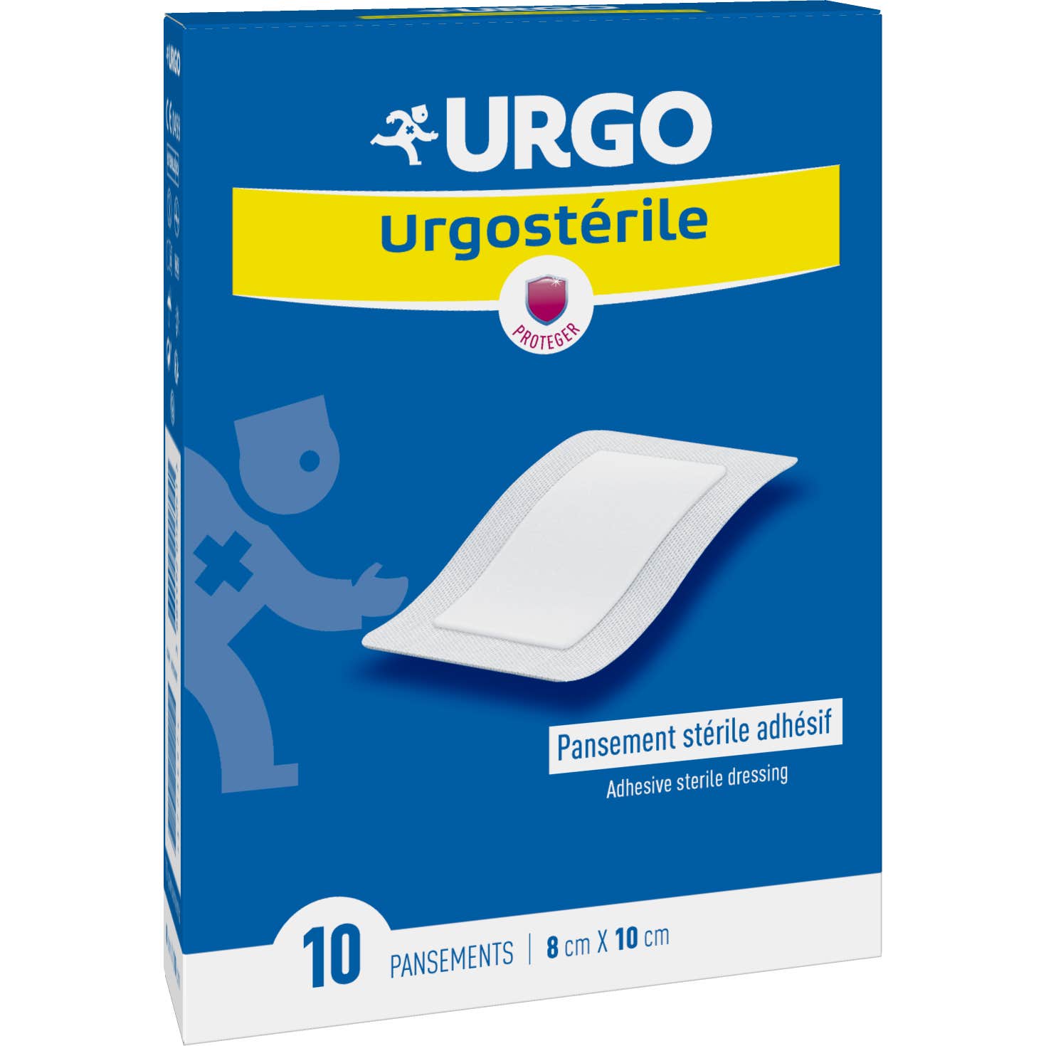 Urgo Urgostérile 8cm x 10cm 10 Pansements