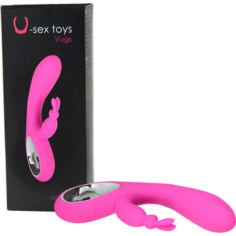 U-Body Vugs Vibrateur vaginal avec stimulation clitoridienne