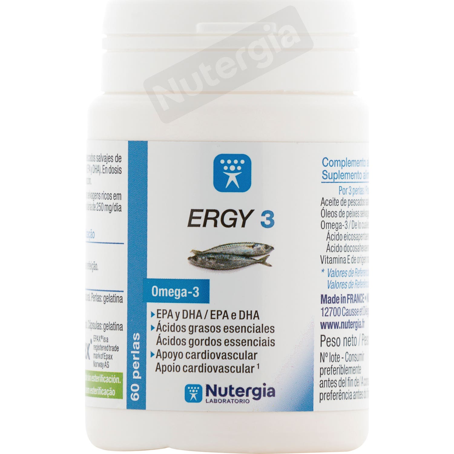 Nutergia Ergy 3 60 Capsules