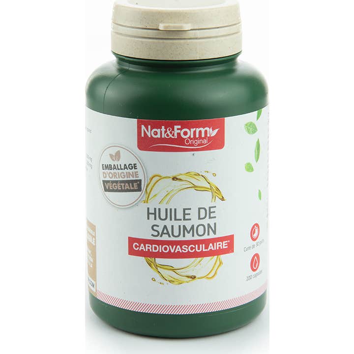 Nat Form Huile De Saumon 200 Capsules