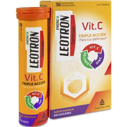 Leotron Vitamine C 36comp effervescent