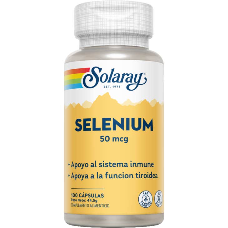 Solaray Selenium 50mcg 100caps 50mcg 100caps