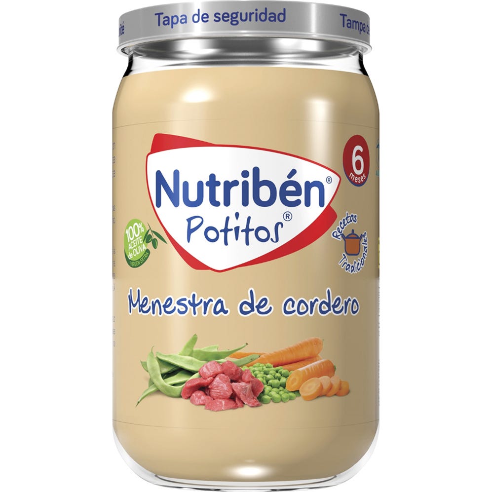 Agneau Nutriben Potito Menestra 235Gr