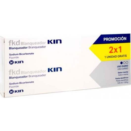 Dentifrice blanchissant Kin Fkd 2x125ml