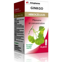 Arkopharma Arkogelules ginkgo 150 gélules