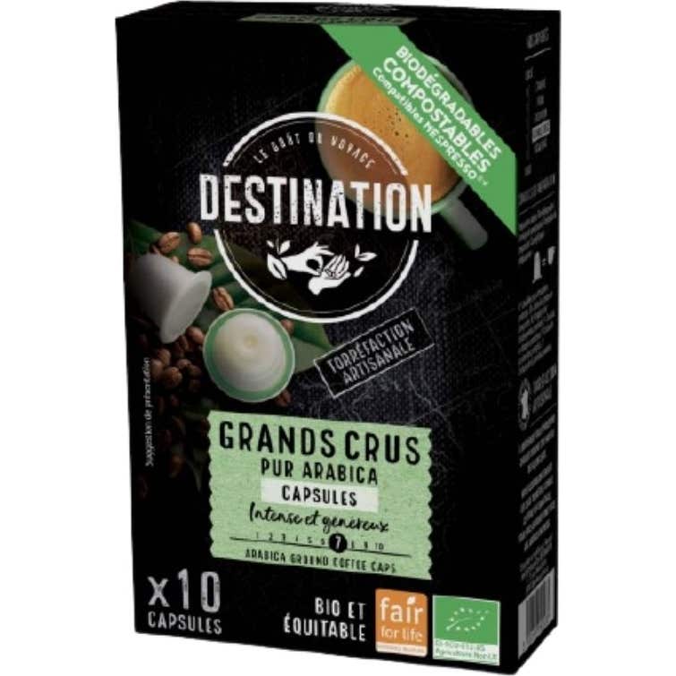 Destination Café Pur Arabica Grands Crus Café Bio 10uts
