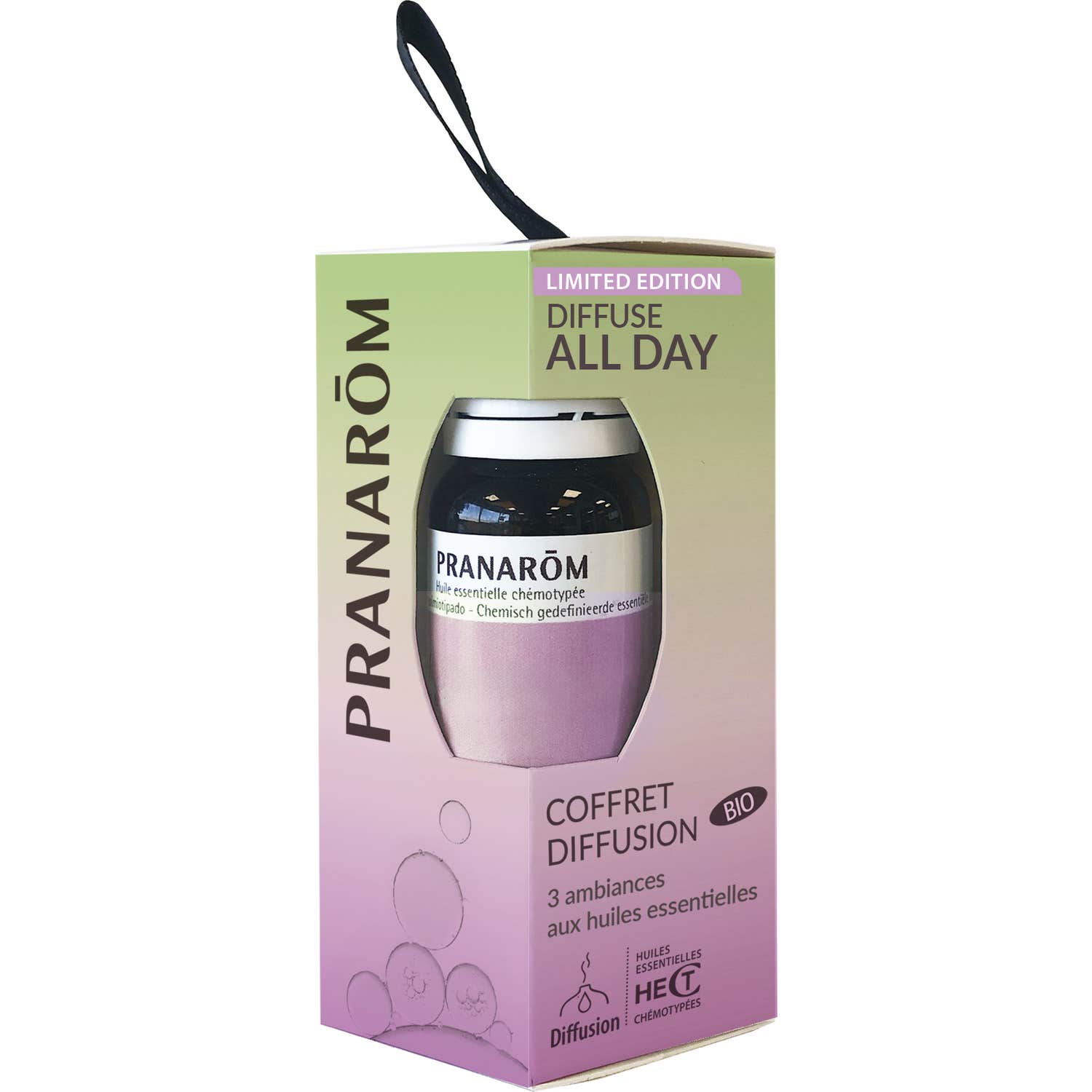 Pranarôm Coffret Diffusion All Day 3 Synergies Bio 3x5ml